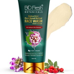 Biofresh Bakuchiol Retinol Cleansing & Moisturizing Cream Cleanser Face Wash (100 ml)