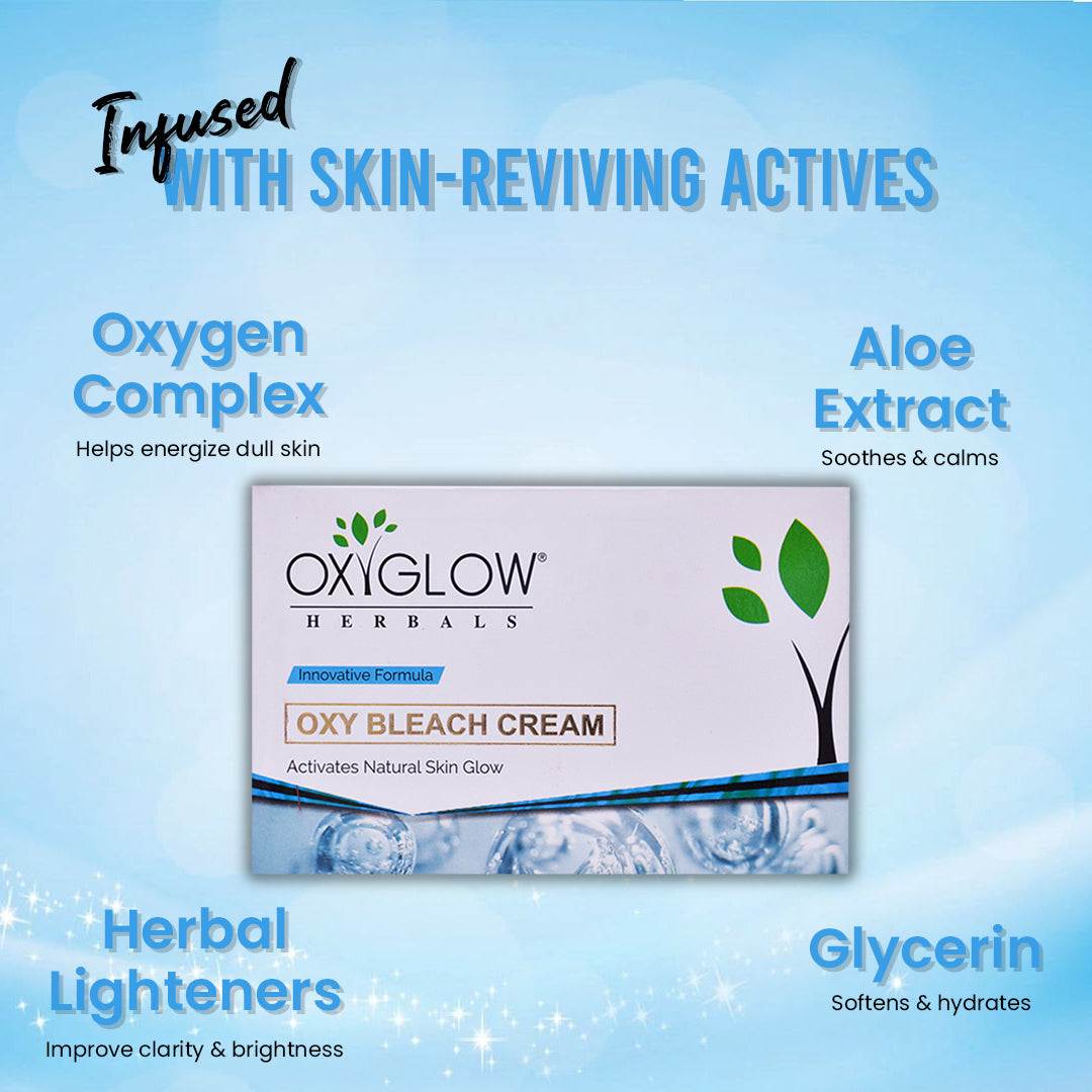 Oxyglow Oxy Bleach Cream 300gm - Image 9