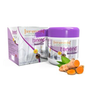 Aaryanveda Tanend De-Tan Bleach Cream With Milk & Honey-450gm